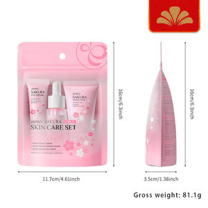 Laikou Customizable Brand Anti-Wrinkle and Toner Eye and Face <strong>Cream</strong> Set Japanese Cherry Blossom Moisturizing Wholesale - Product Image 5