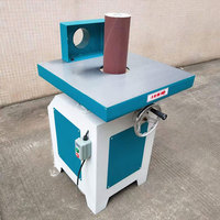 Ponceuse verticale à roue éponge MM2115, alimentation directe usine, machine de polissage verticale à tête unique double usage