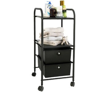 Chariot de rangement multifonctionnel avec 4 tiroirs et roulettes pour la maison, le bureau, la chambre, la cuisine, design minimaliste - Product Image 5