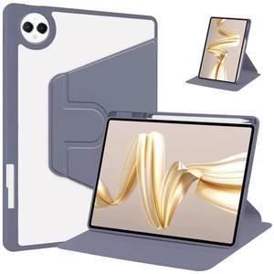 360 étui de support rotatif pour <span class=keywords><strong>Huawei</strong></span> <span class=keywords><strong>Matepad</strong></span> <span class=keywords><strong>Pro</strong></span> 12.2 étui avec porte-crayon à trois volets acrylique clair dos couverture rigide - Product Image 2