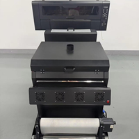 Impresora de Transferencia DTF A1-70cm, Máquina de Impresión DTF de 700mm con Sistema Automático de Reciclaje de Polvo para Impresión Textil en Camisetas