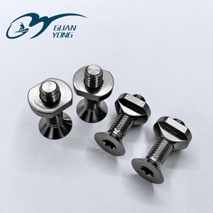 Tornillos de Titanio Ligeros y de Alta Resistencia para Base de Mástil de Aluminio, Foil, Hydrofoil, Rosca M8 M6 para Tabla de Surf - Product Image 1