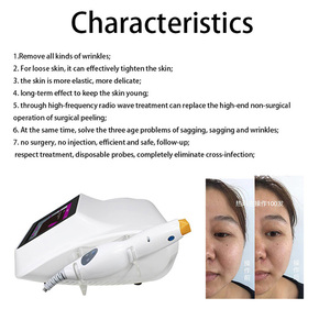Imported Thermal L Machine With 8 Languages <b>Vibration</b> Nitrogen Cooling Painless Tightening Jawline Shaping for Spas - Product Image 4