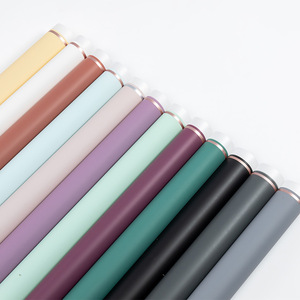 Bordo di carta fiore solido floreale impermeabile Bouquet carta da imballaggio fiorista fornisce carta da imballaggio per regalo di nozze - Product Image 5