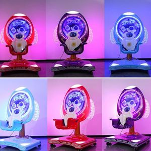 Novedad 2024 Máquina de juego infantil interactiva operada con monedas, tipo columpio, con mecanismo de empuje de monedas, elevador de rueda gigante y coche columpio espacial - Product Image 5
