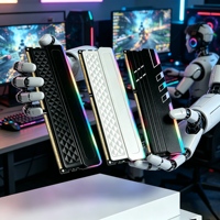 RAM DDR5 RGB 8GB 16GB 32GB 6000MHz 5600MHz dengan Heatsink XMP2.0 3.0 Memori Desktop Gaming Grosir Pabrik Laris Manis