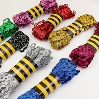 Rubans 1/4 "Mariage Noël Artisanat Métallique Rick Rack Zig Zag Garniture Ruban