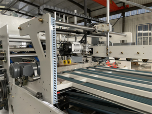 Hoàn toàn tự động loại hộp các tông sóng làm cho máy in khía chết cắt gấp Máy dán - Product Image 6