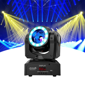 Cabeza movil dj mini spot testa mobile spikie impermeabile ip65 mini wash discotecas luces 60w led luci a testa mobile - Product Image 1