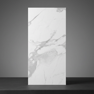 Dalles de sol et de mur en porcelaine mate et polie Alvino Statuario 600x1200mm - Product Image 4