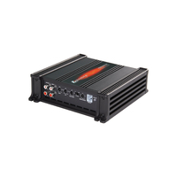 Amplificateur de voiture mono-bloc classe D haute efficacité 500W*1 500W RMS avec crossovers et égaliseurs, directement de l'usine