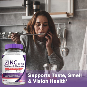 Alta potenza 50 mg zinco supporta capsule per la difesa immunitaria naturale formazione di proteine del DNA capsule di zinco elementare - Product Image 2