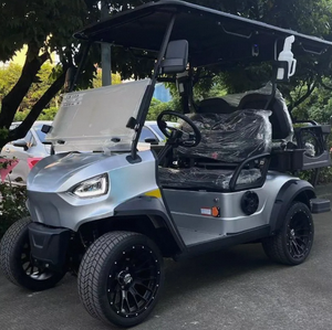 รถกอล์ฟไฟฟ้า 4 ที่นั่ง ได้รับการรับรองมาตรฐาน CE ใหม่ พร้อมแบตเตอรี่ลิเธียม ความเร็ว 30 กม./ชม. ระยะทาง 54 หลุม บรรจุภัณฑ์แบบกำหนดเองได้ - Product Image 2