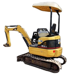 รถขุดขนาดเล็กคุณภาพสูง Caterpillar 301.5 CAT 301.5 จากญี่ปุ่น น้ำหนัก 1.5 ตัน 2 ตัน 1 ตัน รถขุดตีนตะขาบระบบไฮดรอลิก ปั๊ม Caterpillar ได้รับการรับรองมาตรฐาน CE - Product Image 1