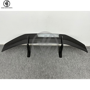 Aileron arrière performance en fibre de carbone sèche, finition brillante, tissage sergé, pour Huracan LP580 LP610 2014-2018, ajustement précis - Product Image 6