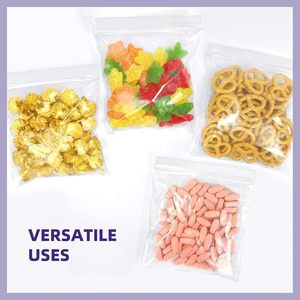 Custom Logo Gravure Printed Transparent PE Recyclable 3 Side Seal Zipper <strong>Bag</strong> for Food Data Cable Commercial Packaging Self - Product Image 5