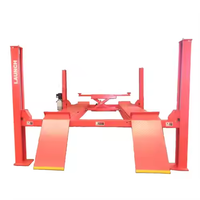 Lève-voiture hydraulique à quatre poteaux et quatre cylindres TLT440W, capacité 4000 kg (4T), hauteur de levage maximale 1850 mm, pour alignement de roues, certifié CE, 2,2 kW