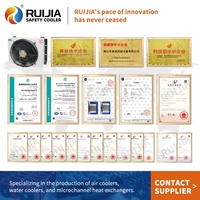 Radiador Hidráulico para Maquinaria de Construcción de Uso Pesado AH1470L con Ventilador de 12V/24V, Intercambiador de Calor Industrial, Entrega Rápida