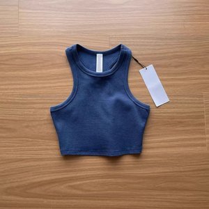 Nuevo chaleco de verano para mujer, con bordado de letras, de algodón elástico, sexy, estilo picante, ajustado y moldeador. - Product Image 3