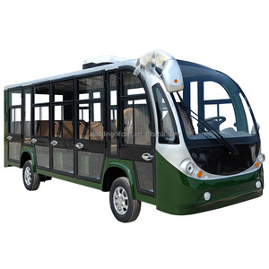 Bus de patrouille électrique amphibie, 5 rangées, 14 places, entièrement fermé, véhicule de transport à quatre roues, bus touristique, voitures de réception CE - Product Image 1