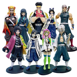 Figurines d'action d'anime japonais de 21 styles du fabricant, PVC Tanjirou Nezuko Zenitsu Giyuu Akaza <span class=keywords><strong>Kibutsuji</strong></span> <span class=keywords><strong>Muzan</strong></span> - Product Image 5