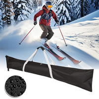 Sac de rangement pour snowboard, imperméable et anti-poussière, sac de ski en Oxford 420D, longueur réglable, pochette de rangement pour équipement de ski
