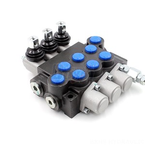 วาล์วควบคุมทิศทางไฮดรอลิกแบบแมนนวล P40-U78 40 ลิตร/นาที 250 บาร์ หกทาง เหล็กหล่อ เกลียวใน - Product Image 1