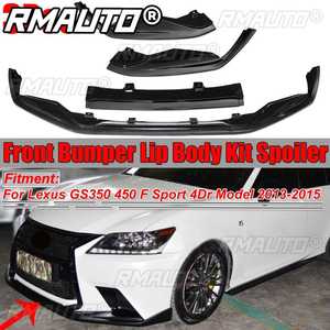 Lexus GS Front <b>Lip</b> Front Bumper <b>Lip</b> <b>Splitter</b> Spoiler Cover Diffuser Trim for Lexus GS350 450 F Sport 4Dr Model 2013 2014 2015 - Product Image 2