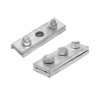 Plaque de montage robuste en aluminium, accessoire d'alimentation pour suspension de fibre optique, quincaillerie d'ancrage