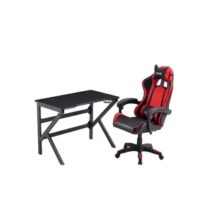 High Back Adjustable Modern Furniture Functional With Armrest Black Pu Glides Office Chair
