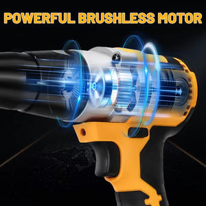 Pistola Remachadora Eléctrica Inalámbrica de Grado Industrial, 2.4~5.0mm, Fuente de Alimentación por Batería, 1 Año de Garantía, Herramientas Eléctricas - Product Image 3