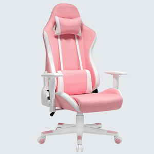 Vente en gros de chaise pivotante <span class=keywords><strong>PC</strong></span> de course de haute qualité personnalisable rose design ergonomique en cuir chaises de jeu inclinables pour la maison - Product Image 6