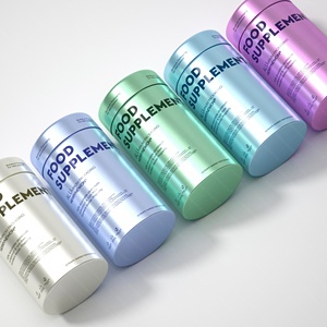 Envase de Aluminio Reutilizable para Pastillas de 355 ml, Envase para Suplementos Alimenticios, para Cápsulas y Pastillas, Lata de Aluminio con Tapa de Rosca - Product Image 3