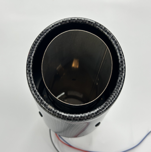 <span class=keywords><strong>ท่อ</strong></span>ไอเสียคาร์บอนไฟเบอร์แบบปรับแต่งได้ พร้อมไฟ LED สำหรับรถจักรยานยนต์และรถยนต์ <span class=keywords><strong>ท่อ</strong></span>ไอเสียทั่วไป <span class=keywords><strong>ปลาย</strong></span><span class=keywords><strong>ท่อ</strong></span>เสียงดีขึ้น - Product Image 3