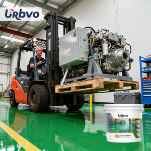 Chất lượng cao sơn Sàn <span class=keywords><strong>epoxy</strong></span> gốc nước tự san phẳng nhựa ngoài trời chống trượt chống mài mòn cho lớp phủ chất lỏng nhà máy - Product Image 2