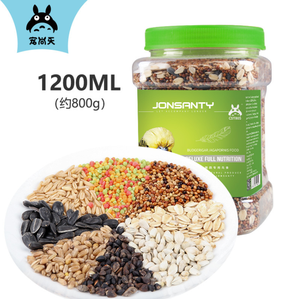 JONSANTY पक्षी तोता फ़ीड Budgerigar/Agapornis खाद्य डीलक्स पूर्ण पोषण पक्षी फ़ीड है। - Product Image 1