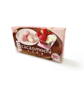 Taiwán Snack Maker Venta caliente 80G * 24 cajas/Ctn Cacao Mochi Charm Strawberry Daifuku se enviará dentro de 45 días - Product Image 1