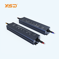 Alimentation LED 300W YSD 12V, driver LED 24V 30W-500W série D ultra-mince, étanche IP67, driver LED à tension constante