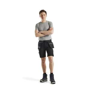 BLAKLADER - 159813439900C50 Craftsman <b>shorts</b> with <b>stretch</b> Black - EAN 7330509722084 <b>WORK</b> TROUSERS <b>WORK</b> <b>SHORTS</b> - Product Image 3
