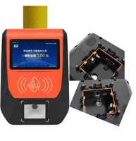 Distributeur Automatique avec Lecteur de Cartes NFC, Validateur Électronique Wi-Fi et Terminal de Paiement pour Système de Cartes de Bus