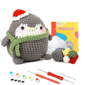 Venta al por mayor DIY animales plantas regalo muñeca tejida Kit de <span class=keywords><strong>ganchillo</strong></span> hecho <span class=keywords><strong>a</strong></span> mano con vídeo <span class=keywords><strong>paso</strong></span> <span class=keywords><strong>a</strong></span> <span class=keywords><strong>paso</strong></span> para principiantes - Product Image 6
