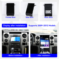 Marco para Estéreo de Auto ZWNAV con Pantalla de 16.2 Pulgadas para Ford F150 2009-2012, Android 15, Carplay Inalámbrico, Radio para Auto, GPS, Wifi, Reproductor de DVD