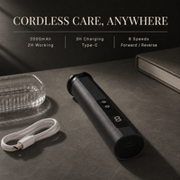 Appareil électrique 3-en-1 pour éliminer les callosités des pieds, perceuse à ongles, outil d'épilation, rechargeable, 6 vitesses, type C, OEM ODM