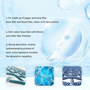 Masque facial en feuille de peptides d'or 24 carats naturel, anti-âge, raffermissant, format voyage - Product Image 4