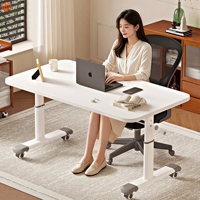 Bureau d'ordinateur en bois blanc pour la maison et le bureau, support pour ordinateur portable, en vente
