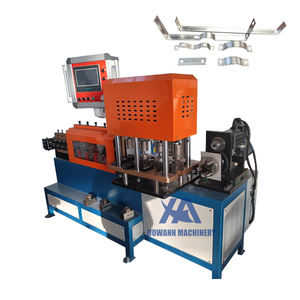 Flat Iron Hoop Forming Machine Controlled PLC Gearbox Bearing Motor High-Accuracy Easy to Operate CE ISO Certified - Product Image 1