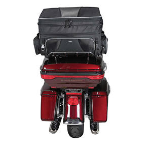 Échantillon gratuit Sacs de selle en cuir pour moto BIKING Sacs latéraux de moto pour la conduite Voyage Sac latéral sec Sac à dos pour moto - Product Image 5