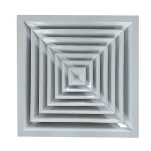 NHÔM VUÔNG khuếch tán không khí <span class=keywords><strong>AC</strong></span>/sưởi ấm Trung Quốc ngoài trời bệnh viện phòng tập thể dục giặt phòng tầng hầm trường học công viên cầu thang - Product Image 1