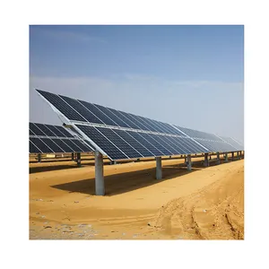 Suporte de montagem fotovoltaico para sistema de rastreamento solar, rastreador de eixo único personalizado, sistema de montagem de rastreador solar de um eixo