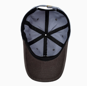 Casquette de baseball bicolore avec broderie, en coton, à visière incurvée, réglable, style Dad Hat, pour hommes et femmes, streetwear décontracté - Product Image 5